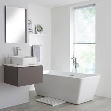 You have far more options than. Milano Oxley Grey And White 600mm Wall Hung Vanity Unit With Top And Countertop Basin