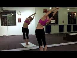 Bikram Yoga S Half Moon Posture With Hands To Feet Playlist Bikram Yoga Bikram Postures