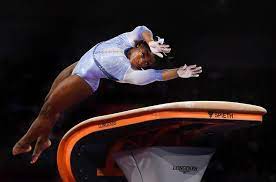 Women's gymnastics team have an off day (for them) biles launches to top vault spot even without widely anticipated move. Simone Biles Pushing Limits Of Gymnastics And Leaders May Push Back