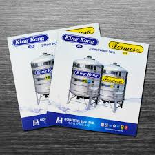 Tangki solar 5000 liter 1000 liter 2000 liter tangki solar 8000 liter 10000 liter perkasa tank. King Kong Stainless Steel Water Tank Price 35 Sales Catalogue
