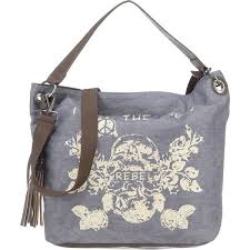 Marco Tozzi Shopper Taubenblau Kastanienbraun Tasche Damentasche Bags Shopper Taschen Taschen Damen Shopper