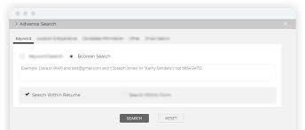 search candidates database effectively