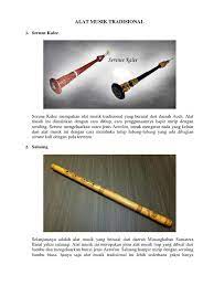 Apa perbedaan antara seluring tradisional dan … seruling recorder?4. 6 Alat Musik Tradisional Indonesia