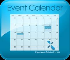 Event Calendar Plugin Enables Community Users To Quickly View Their Events In A Monthly Grid View Event Calendar Calendar Photo Album
