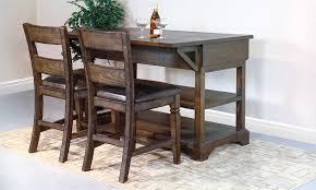 We did not find results for: Homestead 3 Piece Kitchen Island Table Set With Ladderback Cushion Seat Barstool By Sunny Designs Sd 1931tl