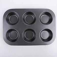 J Ulim Buy One Get One Free 6 Hole Non Stick Cupcake Baking Pan Egg Tart Mold Cake Mold Diy Cheese Cake Template Baking Tool Diy Cheese Tart Molds Egg Tart