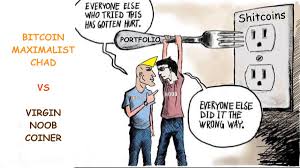 It could soon be a sea of green for bitcoin and altcoins, sources argue, thanks to a convergence of data and the. Bitcoin Meme Hub On Twitter Bitcoin Maximalist Chad Vs Virgin Noob Newcoiner Friend