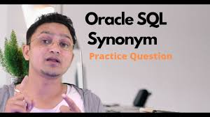 Oracle Sql Tutorial 79 How To Create Drop Synonym In Oracle Database Youtube