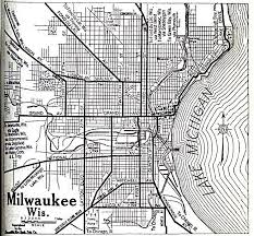 Gis web services are the city of milwaukee's library of maps and gis tools. 1920 Automobile Blue Book Map Of Milwaukee Milwaukee Map Visit Milwaukee Street Map