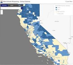 California, the first state in america to put in place a coronavirus lockdown, is now turning a page on the pandemic. California Launches Interactive Map As Part Of Safe Schools For All Plan California Governor