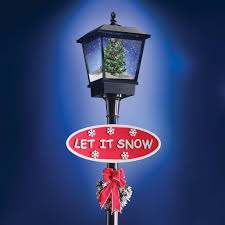 Christmas lights, which are so prevalent as to be directly observable from space, according to all that extra lighting costs money, and as you plan your own griswoldian masterpiece, you may find. Musical Snowing Christmas Lamppost