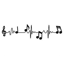 Black And White Aesthetic Music Note Image Of Design Music Tattoos Music Notes Music Drawings