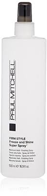 Amazon Com Paul Mitchell Freeze And Shine Super Finishing Spray Premium Beauty