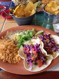 Beer battered cod are the star of these fresh and tasty fish tacos, served in corn tortillas with shredded cabbage and a zesty white sauce. Fish Tacos Picture Of Tulum Fresh Mexican Grill Jackson Tripadvisor
