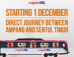 It is between the ioi puchong jaya lrt station in the north and the taman perindustrian puchong lrt station in the south. Direct Travel From Ampang To Sentul Timur Lrt Station Without Chan Sow Lin Switch From December 1 2016 Paultan Org