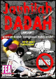 Kalau belum ada yang anda semua minat, jangan risau. Contoh Gambar Poster Dadah Rasmi H