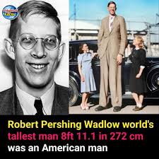 Robert Wadlow, American tallest man in history