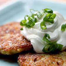 Cheesy Potato Pancakes Recipe By Tasty Video Recipe Video Recipes Potato Pancakes Fritter Recipes