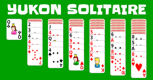 One card to the 1st pile, two to the 2nd. Yukon Solitaire Play It Online