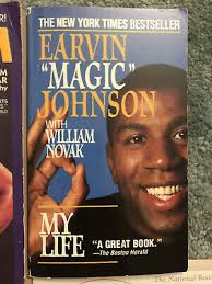 Books about Lakers players and coaches, lot of 4, Magic, Kareem, Riley,  Jackson