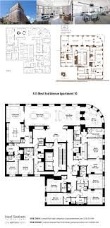 For Sale 535 West End Ave 10th Floor In Upper West Side Luxury Floor Plans Mansion Floor Plan Floor Plans