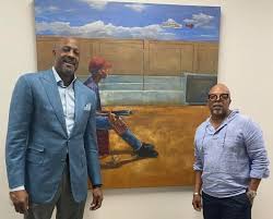 How artist Alonzo Adams captures the essence of black culture through art