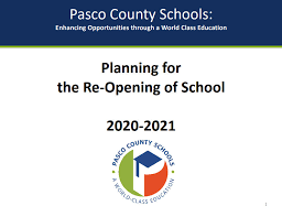 Virtual instruction for all students will continue for six weeks through friday. Pasco School District Releases More Details On Plan For Reopening News Suncoastnews Com