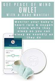 Baby Sleep Safety Monitor Your Baby S Heart Rate And Oxygen Levels While They Sleep Get Alerts To You Phone A Baby Heart Rate Sids Awareness Sids Prevention