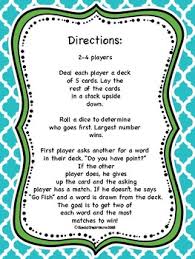 The game is won one of three ways (depending on how you wish to play) Oi Oy Go Fish Reading Game By Special Inspirations Tpt