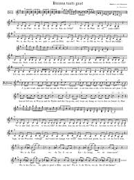 / wo is des feia, he, wo geht 'n grod a blitz nieda? Brenna Tuats Guat