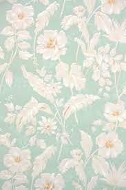Window valances, retro style baby nursery themed pattern with little white polka dots pastel, 36 w x 18 l thermal insulated valance for bathroom, mint green white. So Many Beautiful Vintage Wallpaper Patterns This Mint Green Floral Is From The 1940s Authenti Vintage Wallpaper Patterns Vintage Wallpaper Pattern Wallpaper