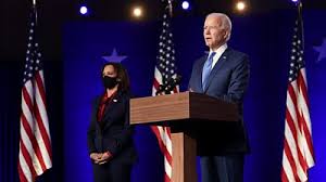 Us Election 2020 Moment Bbc Projects Biden Victory On Tv Bbc News