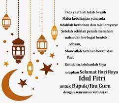 Hari raya idul fitri merupakan momen yang sangat berharga untuk umat islam. Ucapan Idul Fitri Untuk Guru Hormat Sopan Cara Menyampaikan