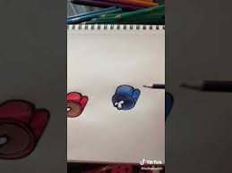 Bella Poarch Drawing Among Us Youtube Drawings Bella