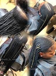 3 Layered Tribal Braids Long And Neat Braided Hairstyles Hair Styles African Braids