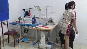 Free intensive seduction in the sewing workshop Porn Video - Ebony 8