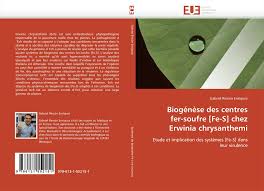 Fra wikipedia, den frie encyklopedi. Biogenese Des Centres Fer Soufre Fe S Chez Erwinia Chrysanthemi 978 613 1 55215 1 6131552150 9786131552151 By Gabriel Rincon Enriquez