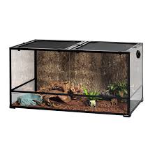 What's more, you can use. Reptizoo Large Reptile Glass Terrarium Tall Extra Long 48 L X 24 D X 24 H Reptile Terrarium Tank 120 Gallon With Sliding Door And Screen Ventilation Full View Reptile Enclosure