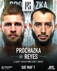 Selection of the best videos about the fight dominick reyes vs jiri prochazka. Ufc Fight Night Reyes Vs Prochazka Stats Breakdown And Prediction Sportsmanor