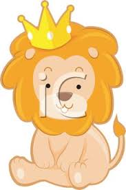 Download Picture Of A Baby Lion Cartoon Wearing A Crown In A Vector Clip Art Illustration Royalty Free Clipart Illustration