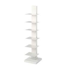 Scaffale Portalibri Bianco In Legno L 25 Cm Maisons Du Monde Rangement Etagere Livres Idee Deco Salon