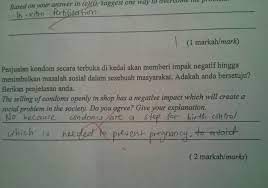Contoh soalan kbat sejarah kertas 3 tingkatan 5 bab 6. Soalan Kbat Pt3 Hal Kondom Cetus Kontroversi