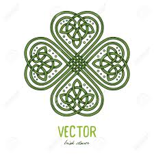 It is ideal for your man cave or for any wall in. Lucky Four Leaf Clover In The Celtic Style Isolated On White Vector Illustration Royalty Free Cliparts Vectors And Stock Illustration Image 73951730