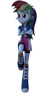 838230 3d 3d Model Against Wall Artist 3d Thread Artist Creatorofpony Blender Boots Clothes Compress Rainbow Dash Equestria Girls Mlp My Little Pony