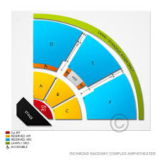 Richmond Raceway Concert Seating Chart 2019