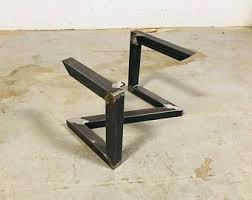 Geometric Table Legs Bases Geometric Table Live Edge Furniture Live Edge Table