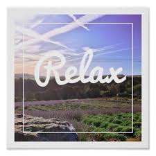 Relax Poster Poster Prints Poster Relax