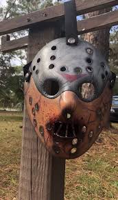 Custom Hannibal Lecter Inspired Jason Voorhees Mask Diy Halloween Masks Horror Decor Horror Icons
