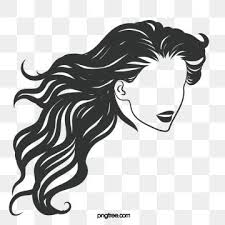 Long Haired Woman With Beauty Salon Logo Vector Material Beauty Long Haired Woman Beauty Shop Png Transparent Clipart Image And Psd File For Free Download In 2021 Hair Logo Long Hair