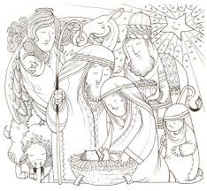 It shows the angels and shepherds adoring the child jesus as joseph and mary watch. Pin On Kolorowanki